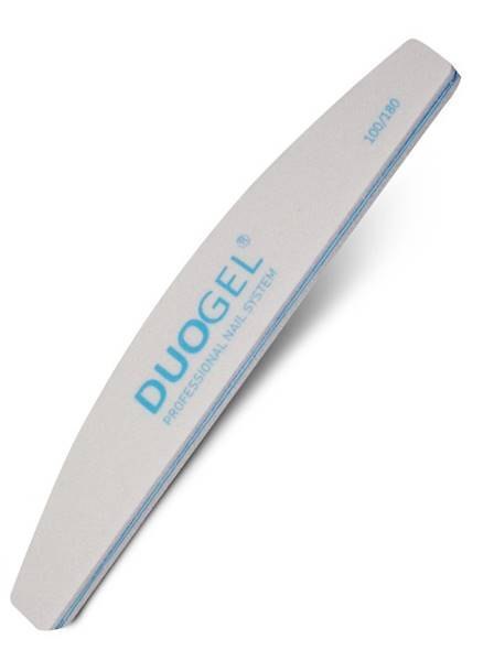 DUO GEL Halfmoon BLUE Buffer grey 100/180 DUO GEL Halfmoon BLUE Buffer grey 100/180