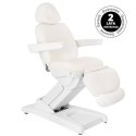 FOTEL KOSMETYCZNY ELEKTR. AZZURRO 871 4 SILN. BIAŁ