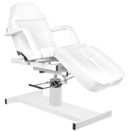 FOTEL KOSMETYCZNY HYDRAULICZNY PEDI BIAŁY 100714