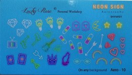 NAKLEJKI NA PAZNOKCIE AERO NEON-10