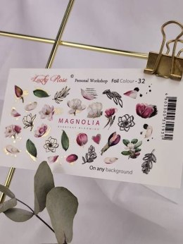 NAKLEJKI NA PAZNOKCIE FOIL COLOR GOLD-32