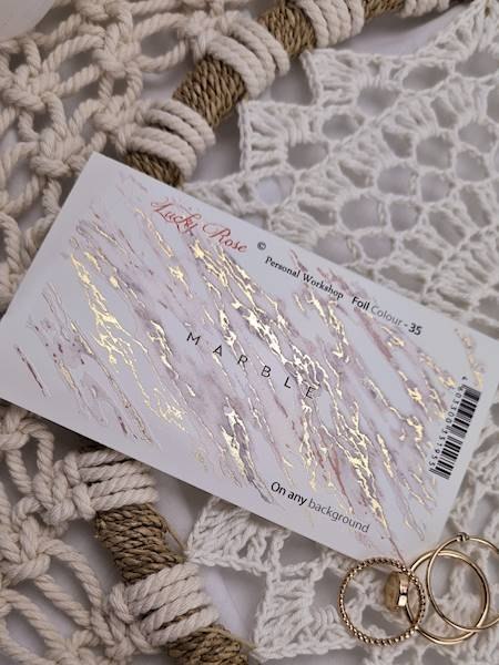 NAKLEJKI NA PAZNOKCIE FOIL COLOR GOLD-35 NAKLEJKI NA PAZNOKCIE FOIL COLOR GOLD-35