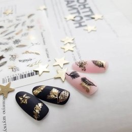 NAKLEJKI NA PAZNOKCIE FOIL COLOR GOLD-6