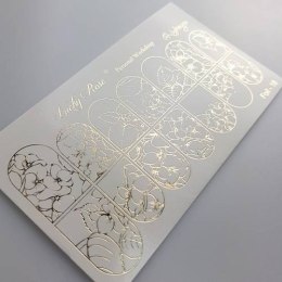 NAKLEJKI NA PAZNOKCIE FOIL GOLD-18