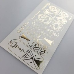 NAKLEJKI NA PAZNOKCIE FOIL GOLD-1