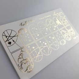 NAKLEJKI NA PAZNOKCIE FOIL GOLD-4