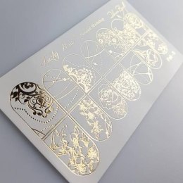 NAKLEJKI NA PAZNOKCIE FOIL GOLD-5