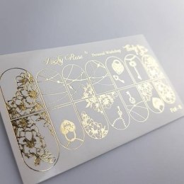 NAKLEJKI NA PAZNOKCIE FOIL GOLD-6