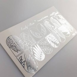 NAKLEJKI NA PAZNOKCIE FOIL SILVER-11