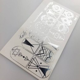 NAKLEJKI NA PAZNOKCIE FOIL SILVER-1