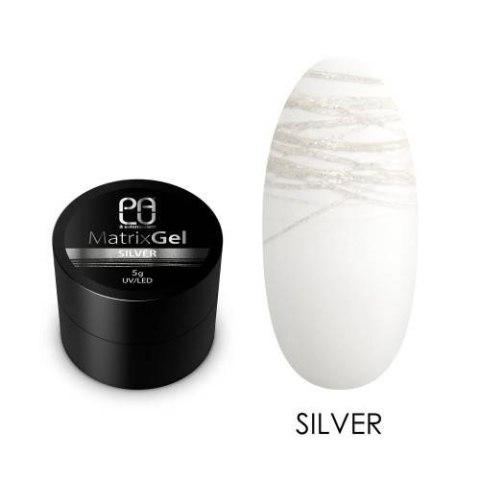 PALU Matrix żel do zdobień SILVER MG3-5g. PALU Matrix żel do zdobień SILVER MG3-5g.