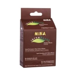 MINA HENNA DO BRWI- MEDIUM BROWN (ŚREDNI BRĄZ)