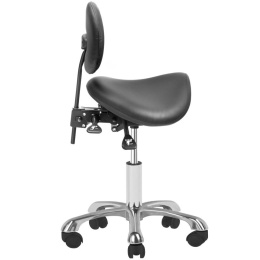 TABORET KOSMETYCZNY 1025 CZARNY GIOVANA 111351