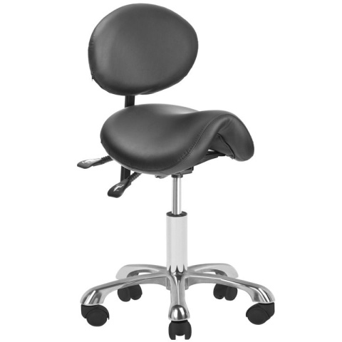 TABORET KOSMETYCZNY 1025 CZARNY GIOVANA 111351 TABORET KOSMETYCZNY 1025 CZARNY GIOVANA 111351