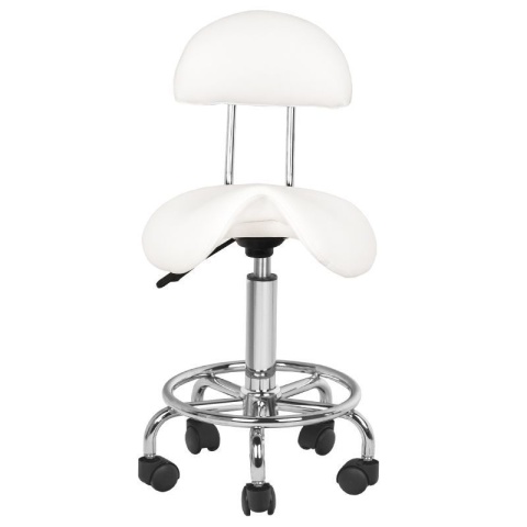 TABORET KOSMETYCZNY 6001 BIAŁY 118590 TABORET KOSMETYCZNY 6001 BIAŁY 118590