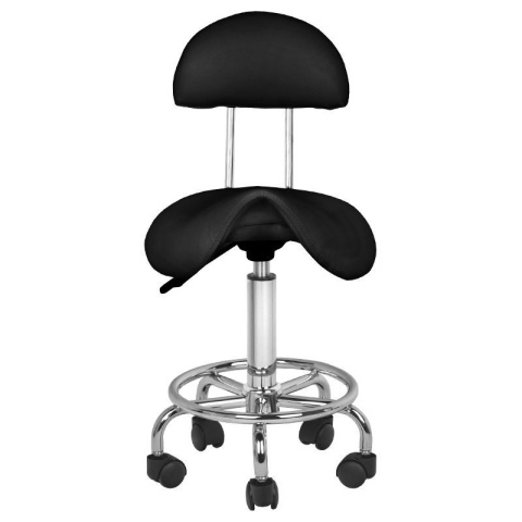 TABORET KOSMETYCZNY 6001 CZARNY 118591 TABORET KOSMETYCZNY 6001 CZARNY 118591