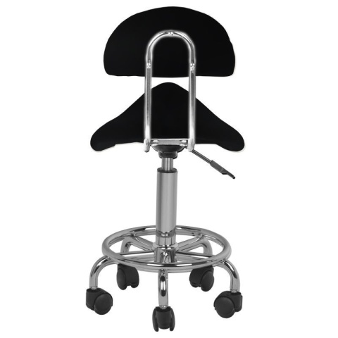 TABORET KOSMETYCZNY 6001 CZARNY 118591 TABORET KOSMETYCZNY 6001 CZARNY 118591