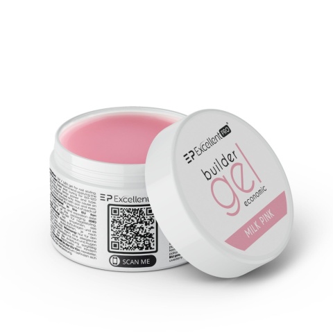 Excellent PRO Builder Gel Economic Milk Pink 50g Excellent PRO Builder Gel Economic Milk Pink 50g