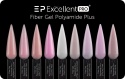 Excellent PRO Fiber Gel Polyamide Plus NATURAL PINK 50g