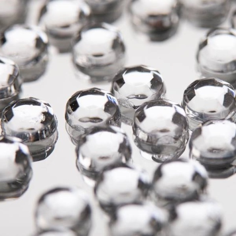Cyrkonie do paznokci -Imitacja Szkła 3mm Nr 1