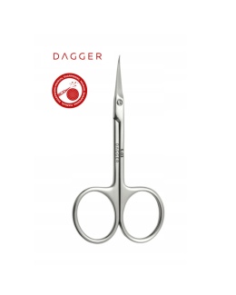 PROFESJONALNE NOŻYCZKI DO SKÓREK DAGGER S-03 (haczyk)