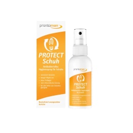 PRONTOMAN Protect Schuh Spray 75ml-mineralny spray do dezynfekcji obuwia chroniący przed grzybicą i bakteriami
