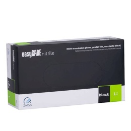 ZARYS Rękawice easyCARE nitrylowe bezpud. black L